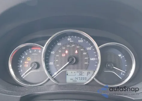 2016 Toyota Corolla Le из США, поврежденный, VIN 5YFBURHE0GP381060